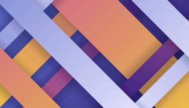 Modern renkli soyut arka plan. Pankart, poster, el ilanı, sunum geçmişi, kartvizit, kapak ve şablon için tasarım. Vektör illüstrasyonu