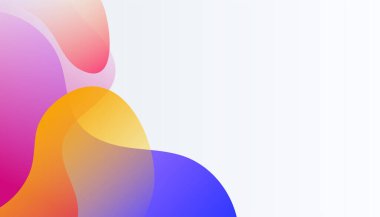 Modern renkli soyut arka plan. Pankart, poster, el ilanı, sunum geçmişi, kartvizit, kapak ve şablon için tasarım. Vektör illüstrasyonu