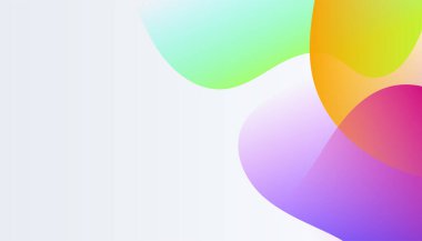 Modern renkli soyut arka plan. Pankart, poster, el ilanı, sunum geçmişi, kartvizit, kapak ve şablon için tasarım. Vektör illüstrasyonu