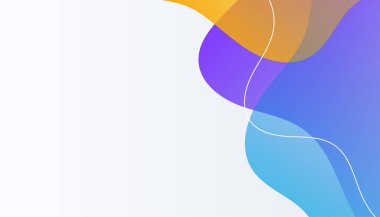 Modern renkli soyut arka plan. Pankart, poster, el ilanı, sunum geçmişi, kartvizit, kapak ve şablon için tasarım. Vektör illüstrasyonu