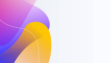 Modern renkli soyut arka plan. Pankart, poster, el ilanı, sunum geçmişi, kartvizit, kapak ve şablon için tasarım. Vektör illüstrasyonu