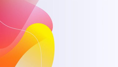 Modern renkli soyut arka plan. Pankart, poster, el ilanı, sunum geçmişi, kartvizit, kapak ve şablon için tasarım. Vektör illüstrasyonu