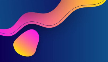 Modern renkli soyut arka plan. Pankart, poster, el ilanı, sunum geçmişi, kartvizit, kapak ve şablon için tasarım. Vektör illüstrasyonu