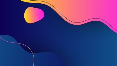 Modern renkli soyut arka plan. Pankart, poster, el ilanı, sunum geçmişi, kartvizit, kapak ve şablon için tasarım. Vektör illüstrasyonu