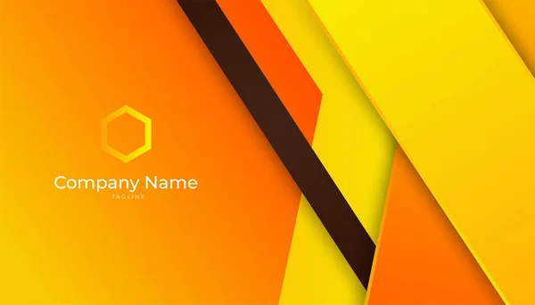 Modern Creative Clean Colorful Business Card Design Template Luxury Elegant — Διανυσματικό Αρχείο