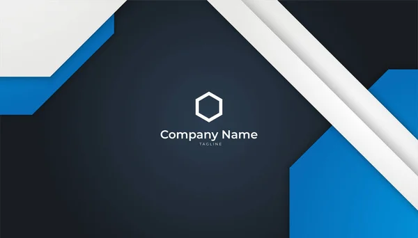 Modern Creative Clean Colorful Business Card Design Template Luxury Elegant — стоковый вектор