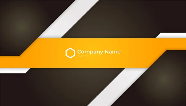 Modern Creative Clean Colorful Business Card Design Template Luxury Elegant — Διανυσματικό Αρχείο