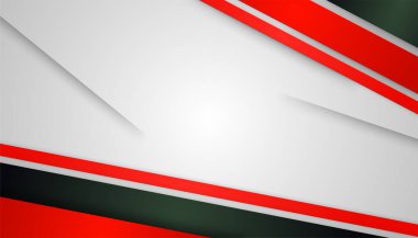 Modern siyah kırmızı soyut arkaplan. Pankart, poster, el ilanı, sunum geçmişi, kartvizit, kapak ve şablon için tasarım. Vektör illüstrasyonu