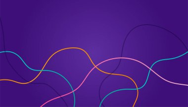 Modern renkli soyut arka plan. Pankart, poster, el ilanı, sunum geçmişi, kartvizit, kapak ve şablon için tasarım. Vektör illüstrasyonu