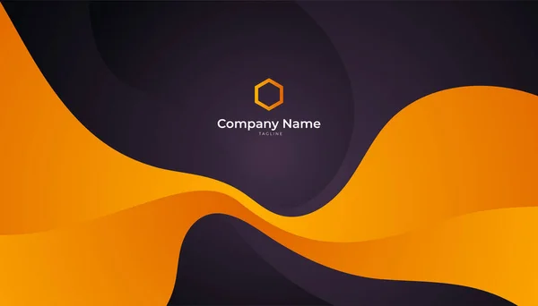 Modern Creative Clean Colorful Business Card Design Template Luxury Elegant — Stock vektor