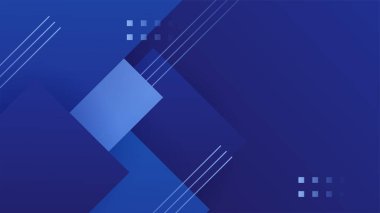 Modern dark blue abstract background paper shine and layer element vector for presentation design. Suit for business, corporate, institution, party, festive, seminar, and talks.