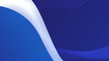 Modern dark blue abstract background paper shine and layer element vector for presentation design. Suit for business, corporate, institution, party, festive, seminar, and talks.