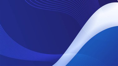 Modern dark blue abstract background paper shine and layer element vector for presentation design. Suit for business, corporate, institution, party, festive, seminar, and talks.