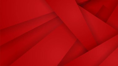 Modern red abstract background paper shine and layer element vector for presentation design. Suit for business, corporate, institution, party, festive, seminar, and talks.