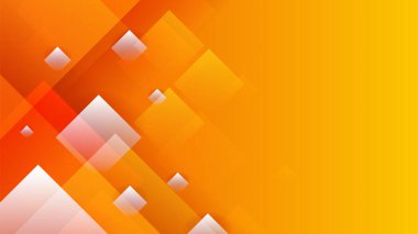 Modern orange yellow abstract background paper shine and layer element vector for presentation design. Suit for business, corporate, institution, party, festive, seminar, and talks.