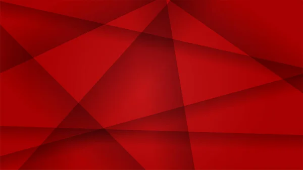 Modern Red Abstract Background Paper Shine Layer Element Vector Presentation — Stockvector