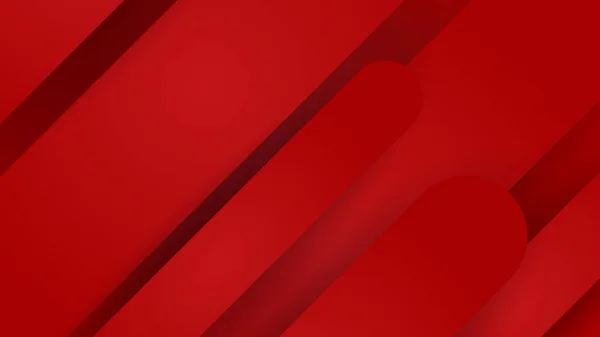 Modern Red Abstract Background Paper Shine Layer Element Vector Presentation — стоковый вектор
