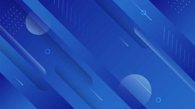 Modern dark blue abstract background paper shine and layer element vector for presentation design. Suit for business, corporate, institution, party, festive, seminar, and talks.