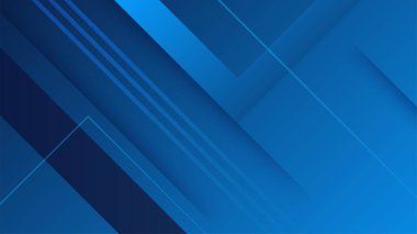 Modern dark blue abstract background paper shine and layer element vector for presentation design. Suit for business, corporate, institution, party, festive, seminar, and talks.