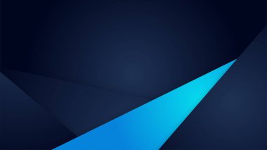 Modern dark blue abstract background paper shine and layer element vector for presentation design. Suit for business, corporate, institution, party, festive, seminar, and talks.