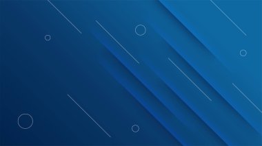 Modern dark blue abstract background paper shine and layer element vector for presentation design. Suit for business, corporate, institution, party, festive, seminar, and talks.