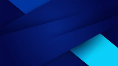 Modern dark blue abstract background paper shine and layer element vector for presentation design. Suit for business, corporate, institution, party, festive, seminar, and talks.