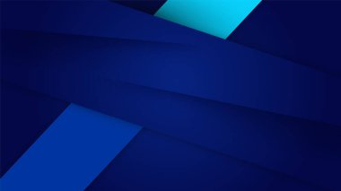 Modern dark blue abstract background paper shine and layer element vector for presentation design. Suit for business, corporate, institution, party, festive, seminar, and talks.
