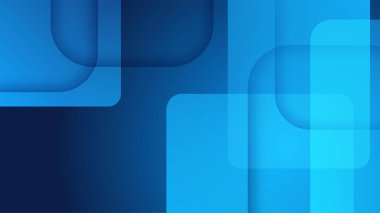 Modern dark blue abstract background paper shine and layer element vector for presentation design. Suit for business, corporate, institution, party, festive, seminar, and talks.