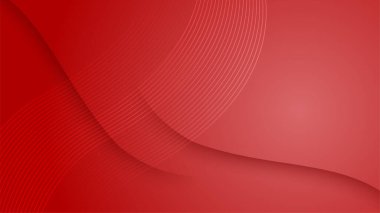 Modern red abstract background paper shine and layer element vector for presentation design. Suit for business, corporate, institution, party, festive, seminar, and talks.