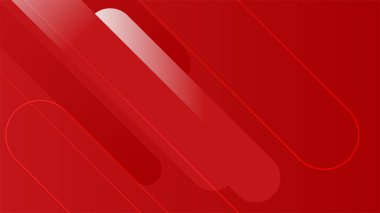 Modern red abstract background paper shine and layer element vector for presentation design. Suit for business, corporate, institution, party, festive, seminar, and talks.