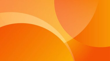 Modern orange yellow abstract background paper shine and layer element vector for presentation design. Suit for business, corporate, institution, party, festive, seminar, and talks.