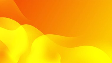 Modern orange yellow abstract background paper shine and layer element vector for presentation design. Suit for business, corporate, institution, party, festive, seminar, and talks.