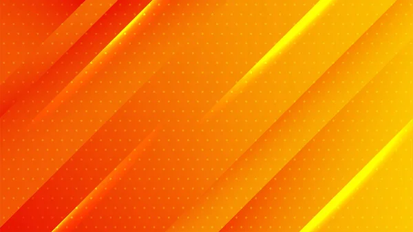 Modern Orange Yellow Abstract Background Paper Shine Layer Element Vector — Stockvektor