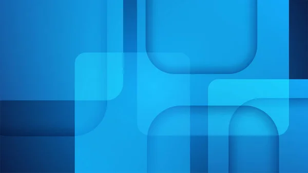 Modern Dark Blue Abstract Background Paper Shine Layer Element Vector — 图库矢量图片