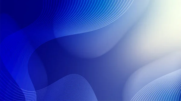 Dark Blue Abstract Background Geometry Shine Layer Element Vector Presentation — 图库矢量图片