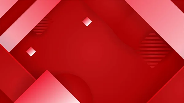 Dark Red Abstract Background Geometry Shine Layer Element Vector Presentation — Stockový vektor