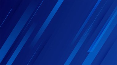 Dark blue abstract background geometry shine and layer element vector for presentation design. Suit for business, corporate, institution, party, festive, seminar, and talks.