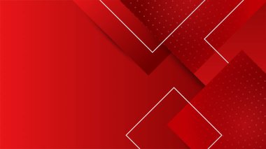 Dark red abstract background geometry shine and layer element vector for presentation design. Suit for business, corporate, institution, party, festive, seminar, and talks.