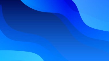 Dark blue abstract background geometry shine and layer element vector for presentation design. Suit for business, corporate, institution, party, festive, seminar, and talks.