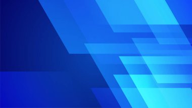 Dark blue abstract background geometry shine and layer element vector for presentation design. Suit for business, corporate, institution, party, festive, seminar, and talks.