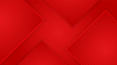 Dark red abstract background geometry shine and layer element vector for presentation design. Suit for business, corporate, institution, party, festive, seminar, and talks.