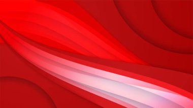Dark red abstract background geometry shine and layer element vector for presentation design. Suit for business, corporate, institution, party, festive, seminar, and talks.