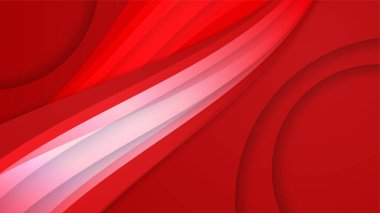 Dark red abstract background geometry shine and layer element vector for presentation design. Suit for business, corporate, institution, party, festive, seminar, and talks.