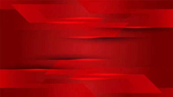 Dark Red Abstract Background Geometry Shine Layer Element Vector Presentation — Stok Vektör