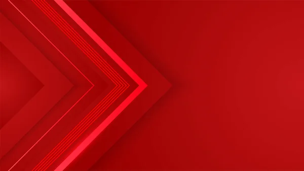 Dark Red Abstract Background Geometry Shine Layer Element Vector Presentation — Stockvektor
