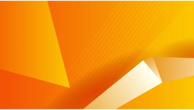 Elegant minimalis orange presentation design background