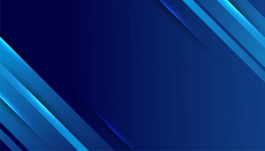 Dark blue abstract background paper shine and layer element vector for presentation design. Suit for business, corporate, institution, party, festive, seminar, and talks.