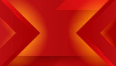 Çizgili soyut kırmızı vektör arka planı