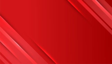 Çizgili soyut kırmızı vektör arka planı