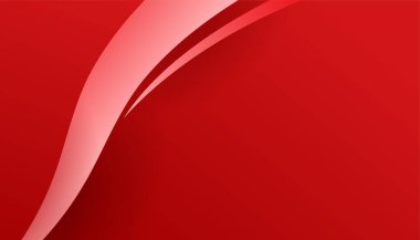 Çizgili soyut kırmızı vektör arka planı